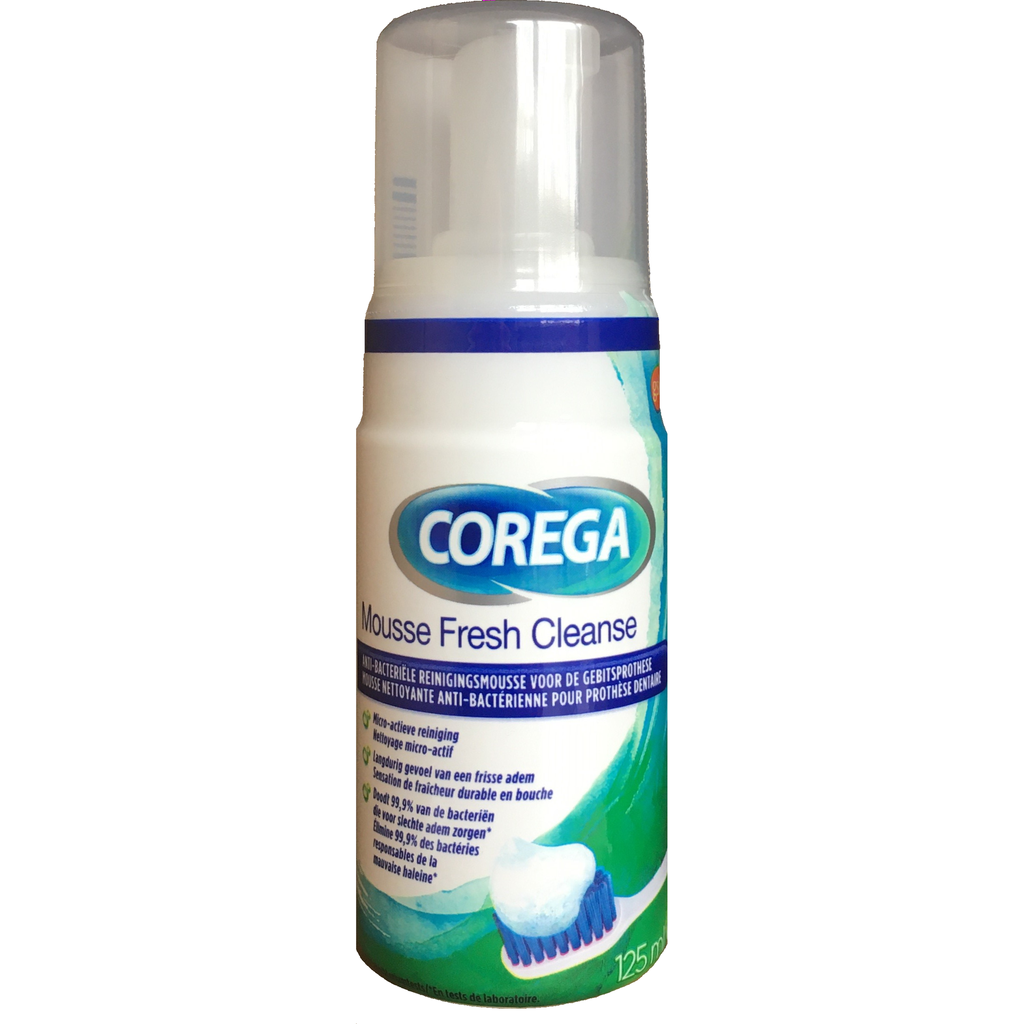 Corega Fresh Cleanse Mousse | mijnkunstgebit